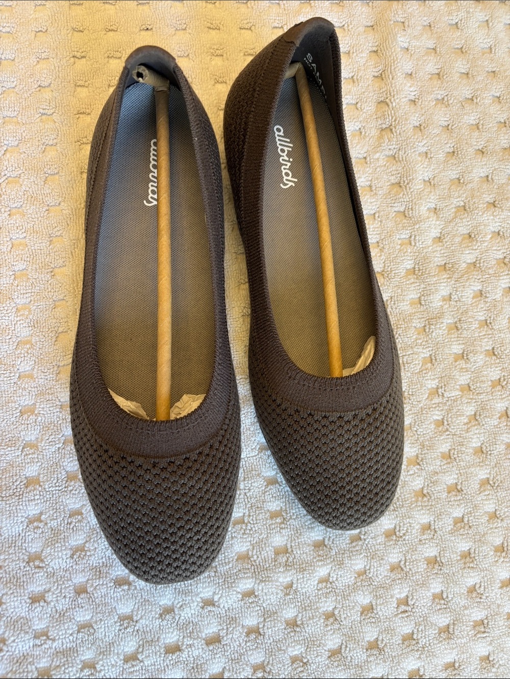 Allbirds Tree Breezer women’s, US size 7,
Color; Rustic Brown, New condition